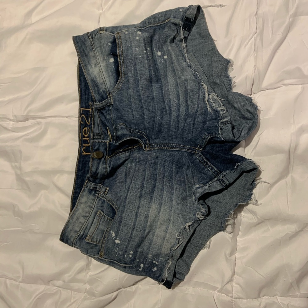 jean shorts